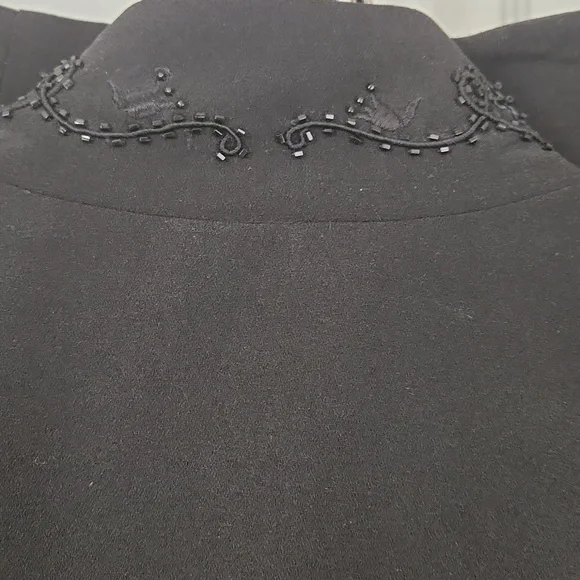 Liz Claiborne, Woman's Sz 12, Sequin Top and Pant set, Black, lined Top$30 - Picture 8 of 13